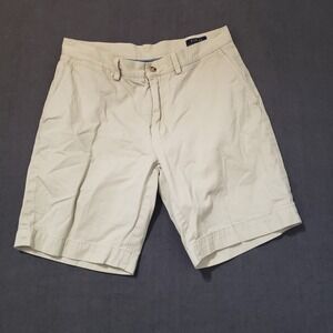 Polo Ralph Lauren Chino Shorts Mens 32 Khaki Classic Fit 9 Inch Inseam Cotton